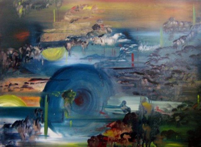 Acrylic and Oil on Steel