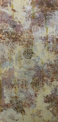 DiMicco Silkscreen and collage 16 Root Synthesis